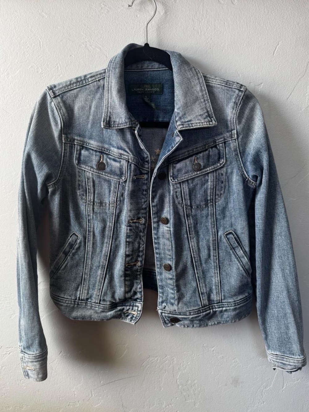 Ralph Lauren Light Wash Denim Trucker Jacket